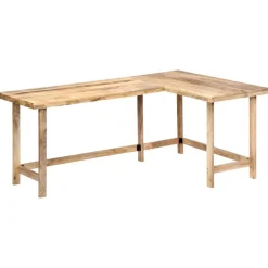 vidaXL Bureau 180x120x76 cm massief mangohout