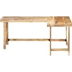 vidaXL Bureau 180x120x76 cm massief mangohout