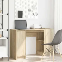 vidaXL Bureau 120x42x76 cm spaanplaat sonoma eikenkleurig