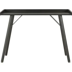 vidaXL Bureau 90x50x79 cm zwart