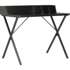vidaXL Bureau 80x50x84 cm zwart