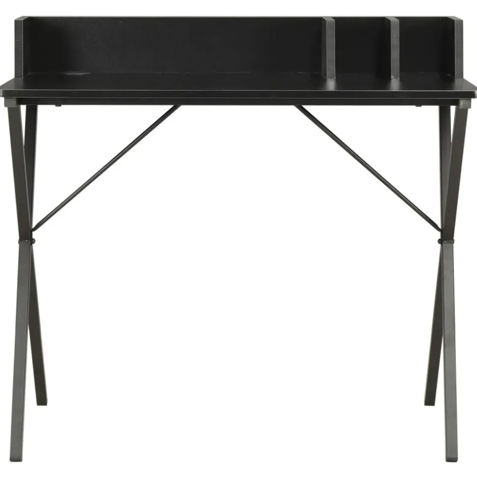 vidaXL Bureau 80x50x84 cm zwart