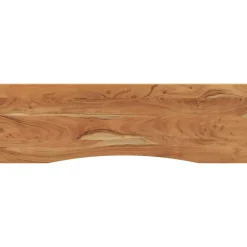 vidaXL Bureaublad rechthoekig 160x50x2,5 cm massief acaciahout