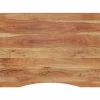 vidaXL Bureaublad rechthoekig 110x80x2,5 cm massief acaciahout