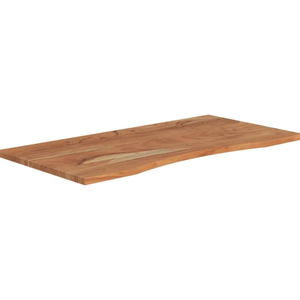 vidaXL Bureaublad rechthoekig 110x60x2,5 cm massief acaciahout