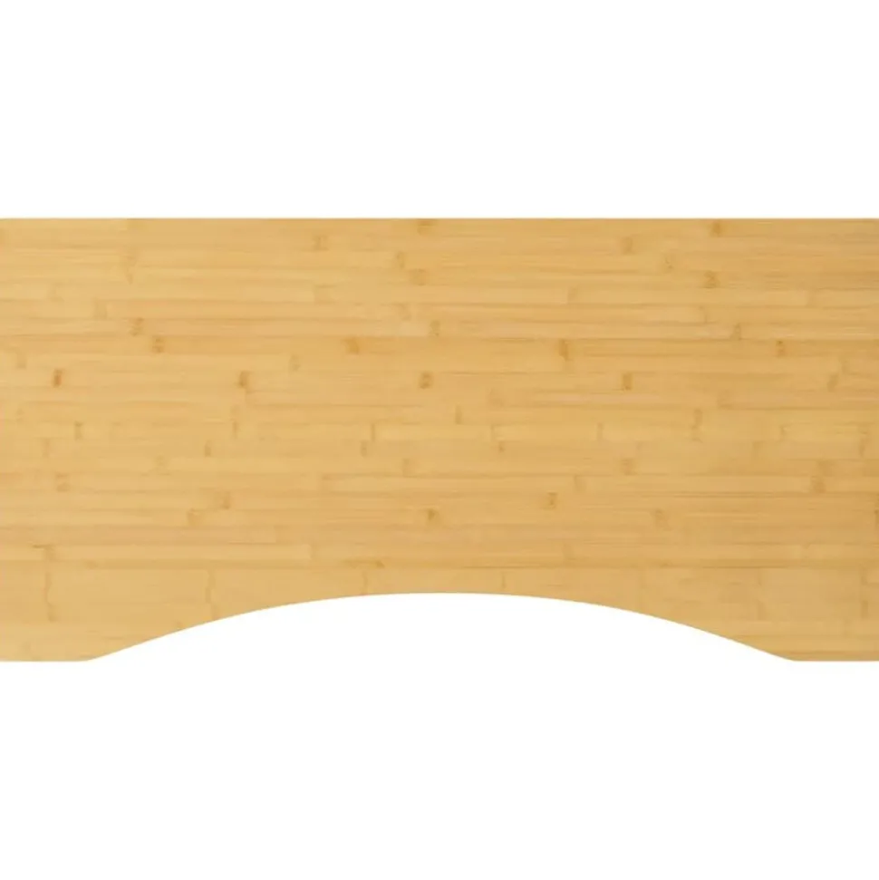 vidaXL Bureaublad 110x55x4 cm bamboe