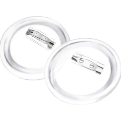 vidaXL Buttons met spelden 100 st 58 mm acryl