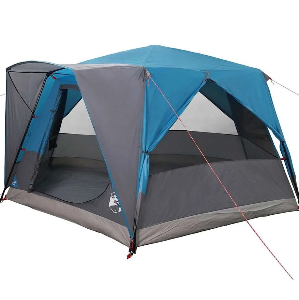 vidaXL Cabine Tent 7-Persoons met dak Blauw 400 x 350 x 212 cm