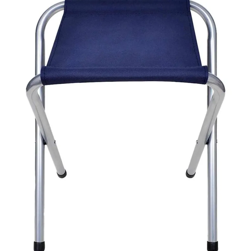 vidaXL Campingset inklapbaar en verstelbaar 120x60 cm aluminium