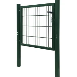 vidaXL 2D Hekpoort (Enkel) Groen 100x80 cm