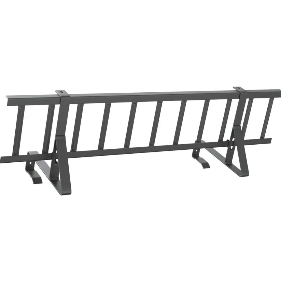 vidaXL Dak sneeuwbeugel Antraciet 100 x 29,5 x 34,5 cm Staal