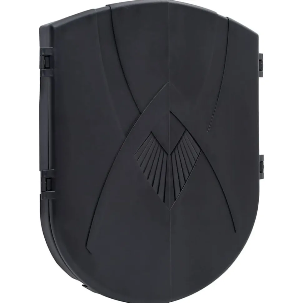 vidaXL Dartbord elektrisch met darts polypropeen zwart