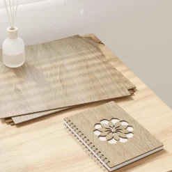 vidaXL Decorpanelen 12 pcs Sonoma Eiken 30 x 30 x 0,27 cm Bewerkt hout