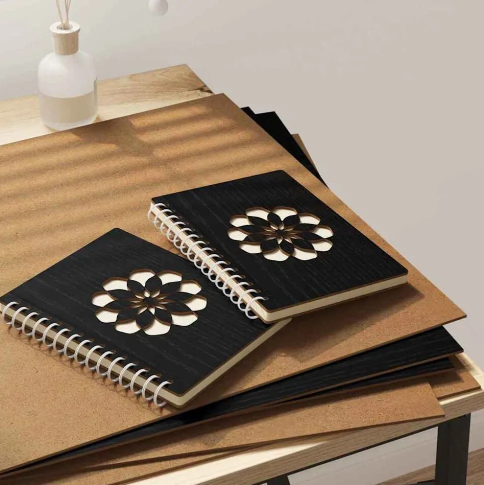 vidaXL Decorpanelen 12 pcs Zwart Eiken 40 x 60 x 0.27 cm Bewerkt hout