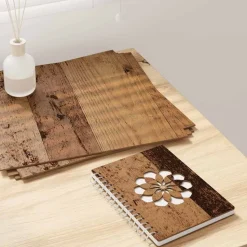 vidaXL Decorpanelen 12 pcs Oudhout 30 x 30 x 0,27 cm Bewerkt hout