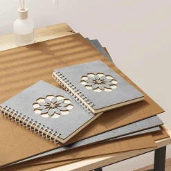 vidaXL Decorpanelen 12 pcs Beton Grijs 40 x 60 x 0.27 cm Bewerkt hout