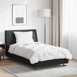 vidaXL Dekbed Set met kussen 2 pcs Wit Microfibre