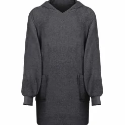 vidaXL Deken hoodie KINN Antraciet L Katoen