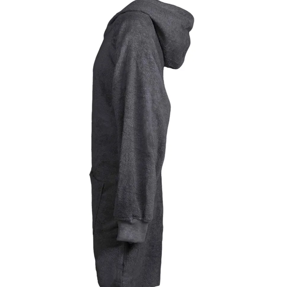 vidaXL Deken hoodie KINN Antraciet L Katoen