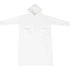 vidaXL Deken hoodie Wit M Fleece en Flanel