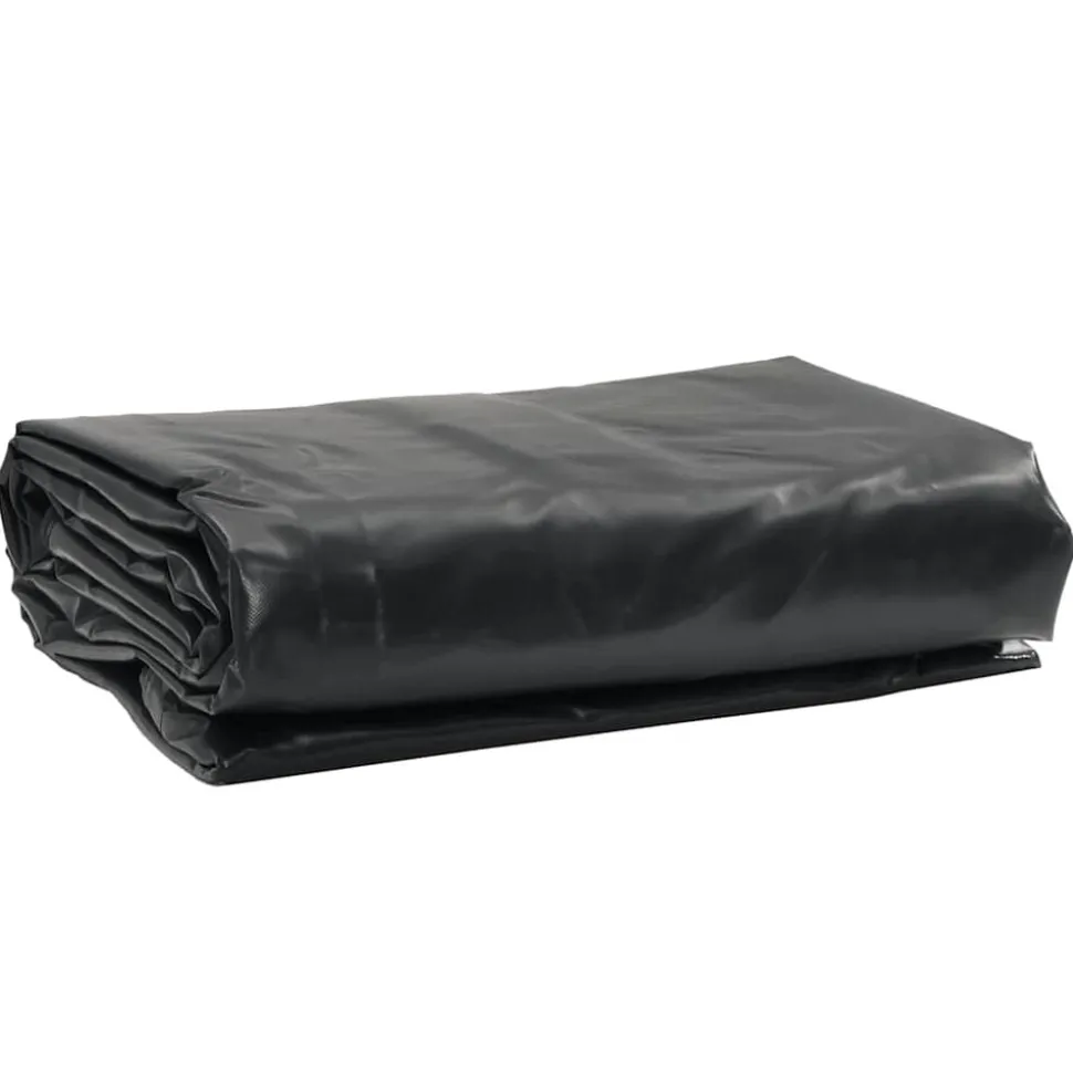 vidaXL Dekzeil 650 g/m² 2x3 m antracietkleurig