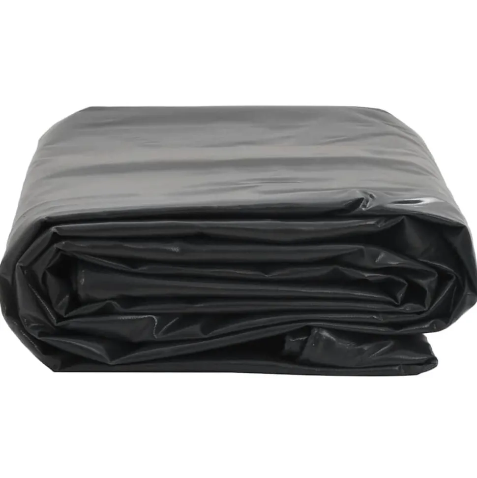 vidaXL Dekzeil 650 g/m² 2x3 m antracietkleurig