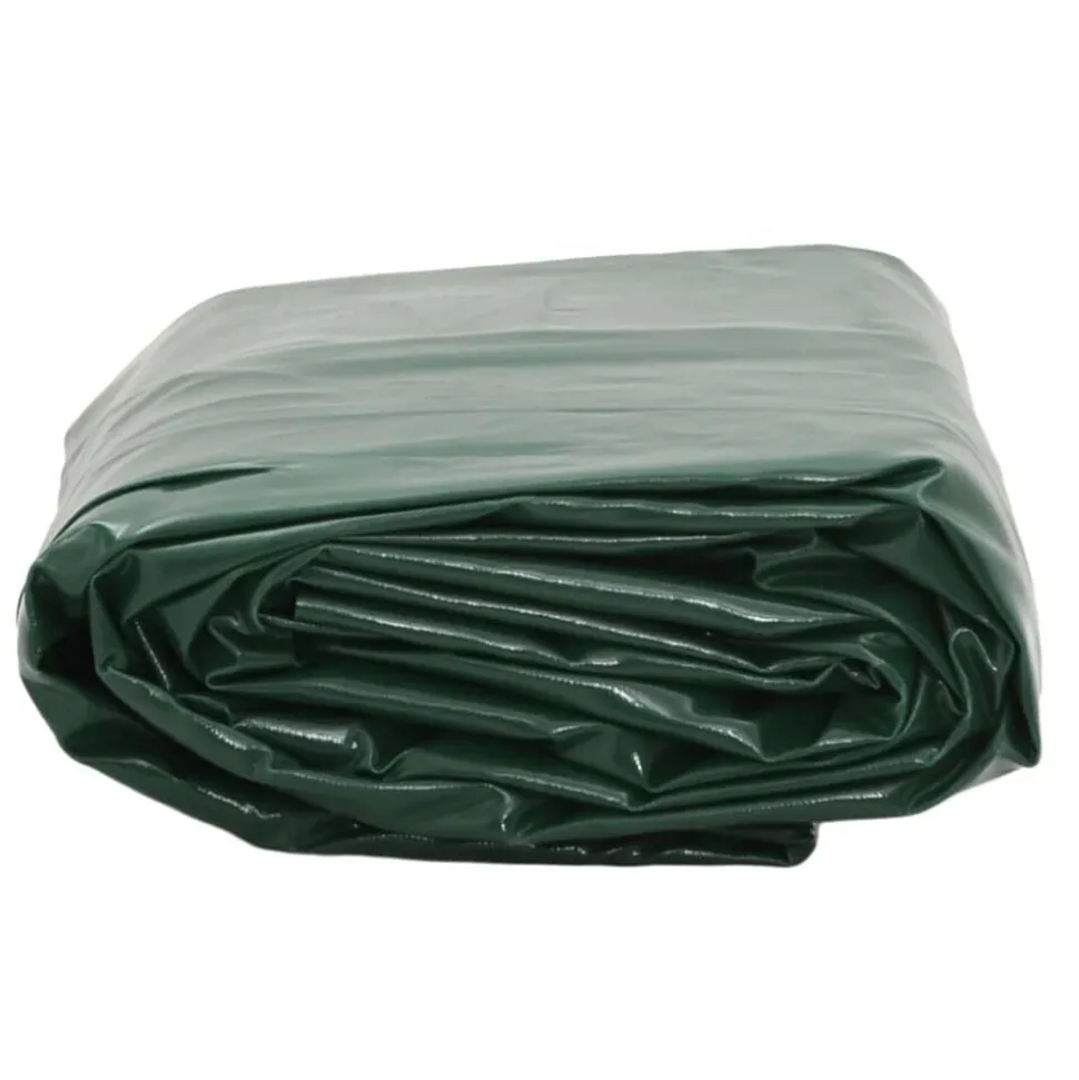 vidaXL Dekzeil 650 g/m² 2x3 m groen