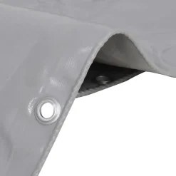 vidaXL Dekzeil 650 g/m² 2x3 m grijs