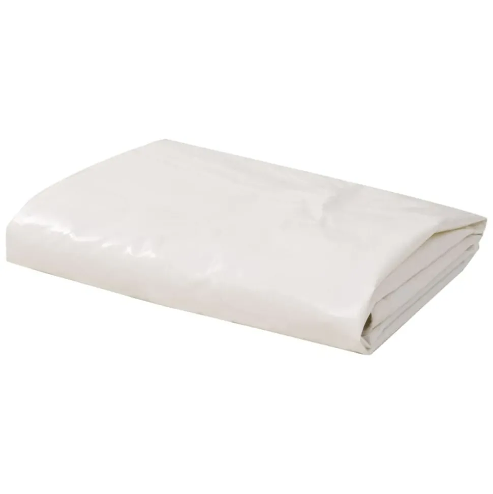 vidaXL Dekzeil 650 g/m² 2x3 m wit