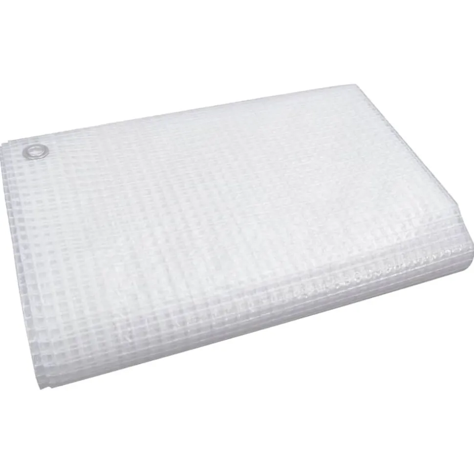 vidaXL Dekzeil leno 140 g/m² 2x3 m wit