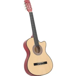 vidaXL 12-delige Gitaarset cutaway met 6 snaren western akoestisch 38
