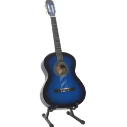 vidaXL 12-delige Gitaarset klassiek beginner 4/4 39" blauw