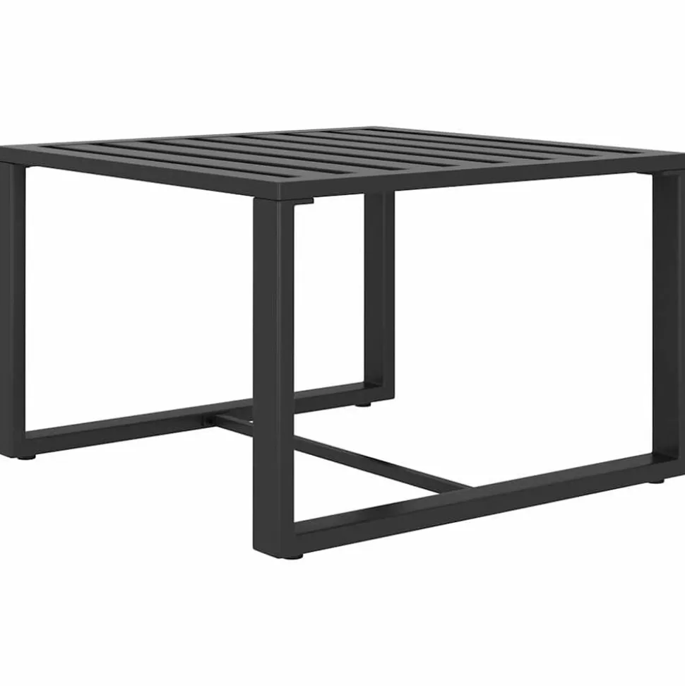 vidaXL 6-delige Loungeset met kussens aluminium antraciet