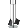 vidaXL 4-delige openhaardgereedschapset 22x59 cm staal