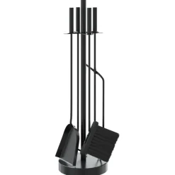 vidaXL 5-delige openhaardgereedschapset 18x66 cm staal