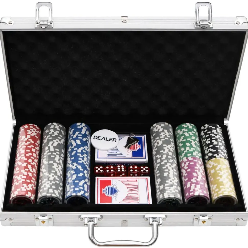 vidaXL 300-delige Pokerset 11,5 g