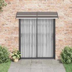 vidaXL Deurluifel 200x75 cm PC zwart