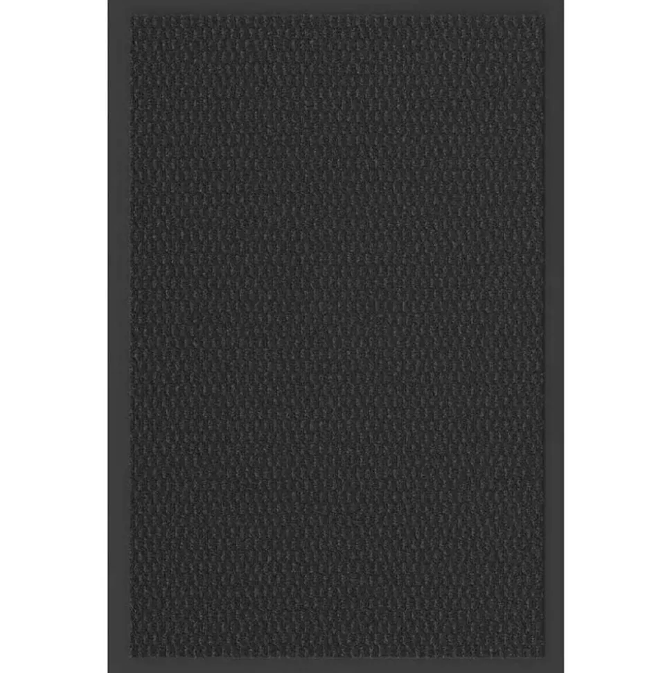 vidaXL Deurmat 40x60 cm zwart