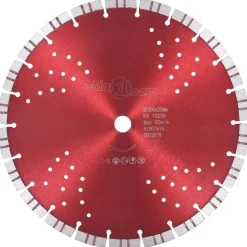 vidaXL Diamantzaagblad met turbo en gaten 300 mm staal