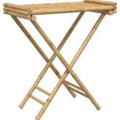 vidaXL Dienbladtafel inklapbaar 70,5x42,5x80 cm bamboe