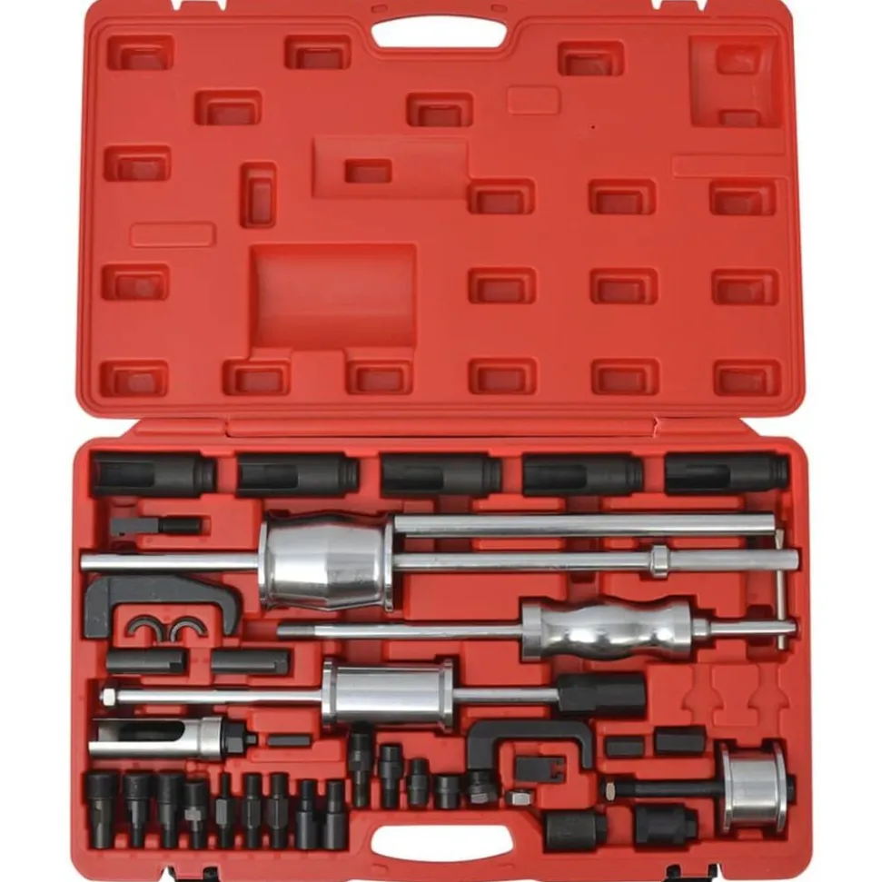 vidaXL Diesel injector trekker set staal