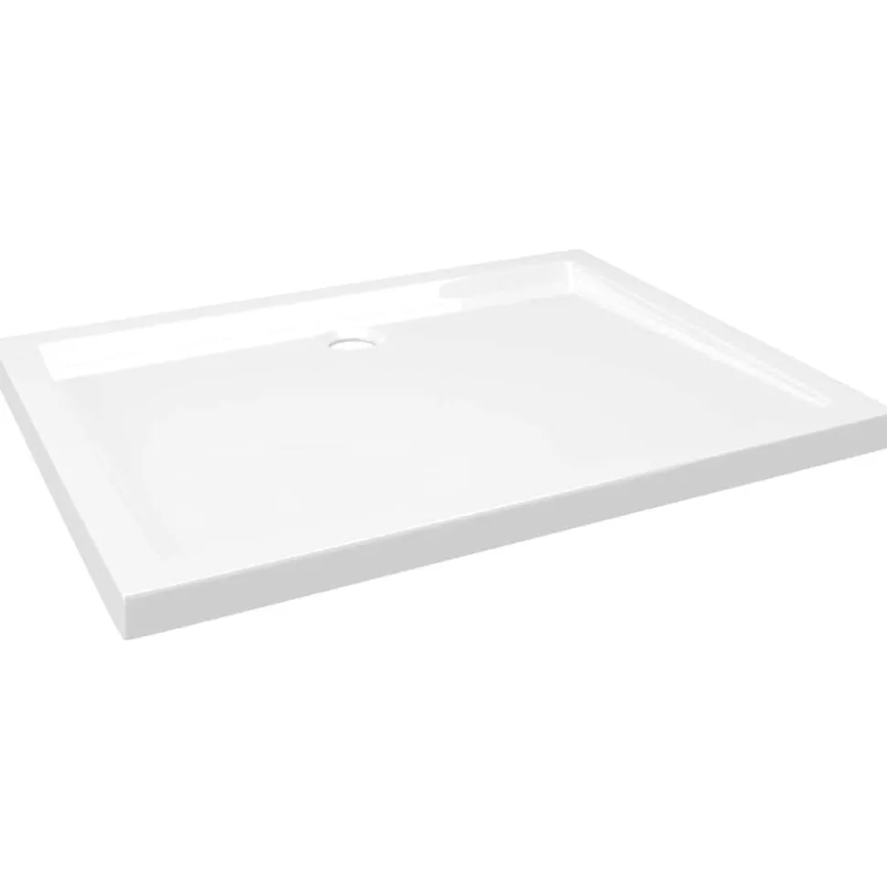 vidaXL Douchebak rechthoekig 70x90 cm ABS