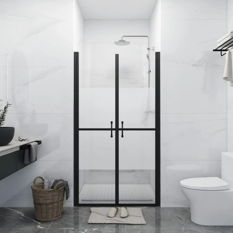 vidaXL Douchedeur (68-71)x190 cm ESG halfmat