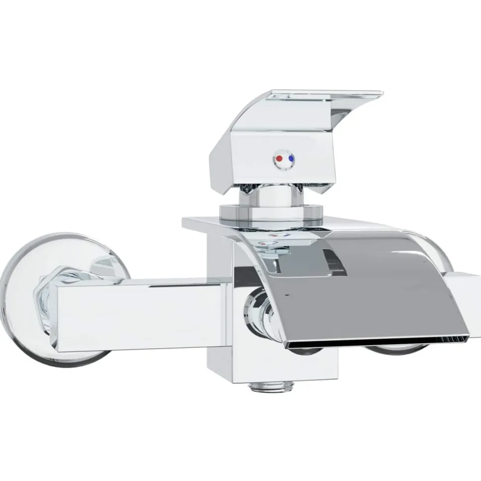 vidaXL Douchemengkraan Chroom G 1 / 2 inch