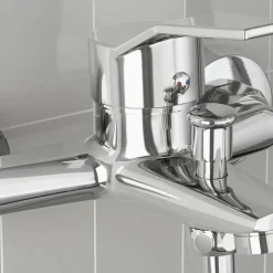 vidaXL Douchemengkraan Chroom G 1 / 2 inch