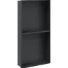 vidaXL Douchenis 32x62x9 cm roestvrijstaal matzwart