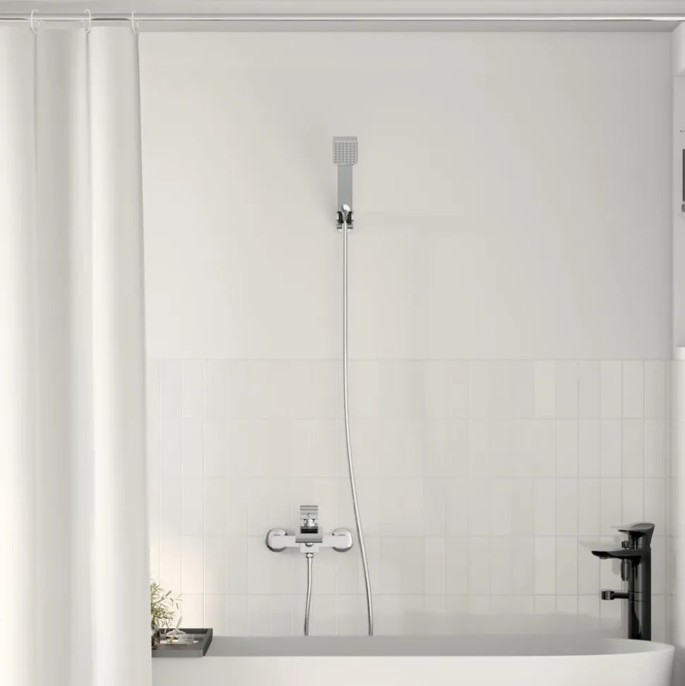 vidaXL Doucheset Chroom G 1 / 2 inch