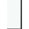 vidaXL Douchewand 68x130 cm ESG zwart
