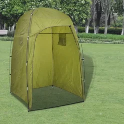 vidaXL Douche-/WC-/omkleedtent groen