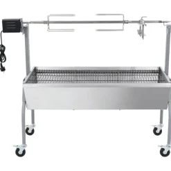 vidaXL Draaispit barbecue met elektrische motor